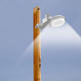Commercial Electric 120-277-Volt Large Dusk to Dawn Gray Outdoor Integrated LED Area Light with 7,000 Lumens DLC-Premium
